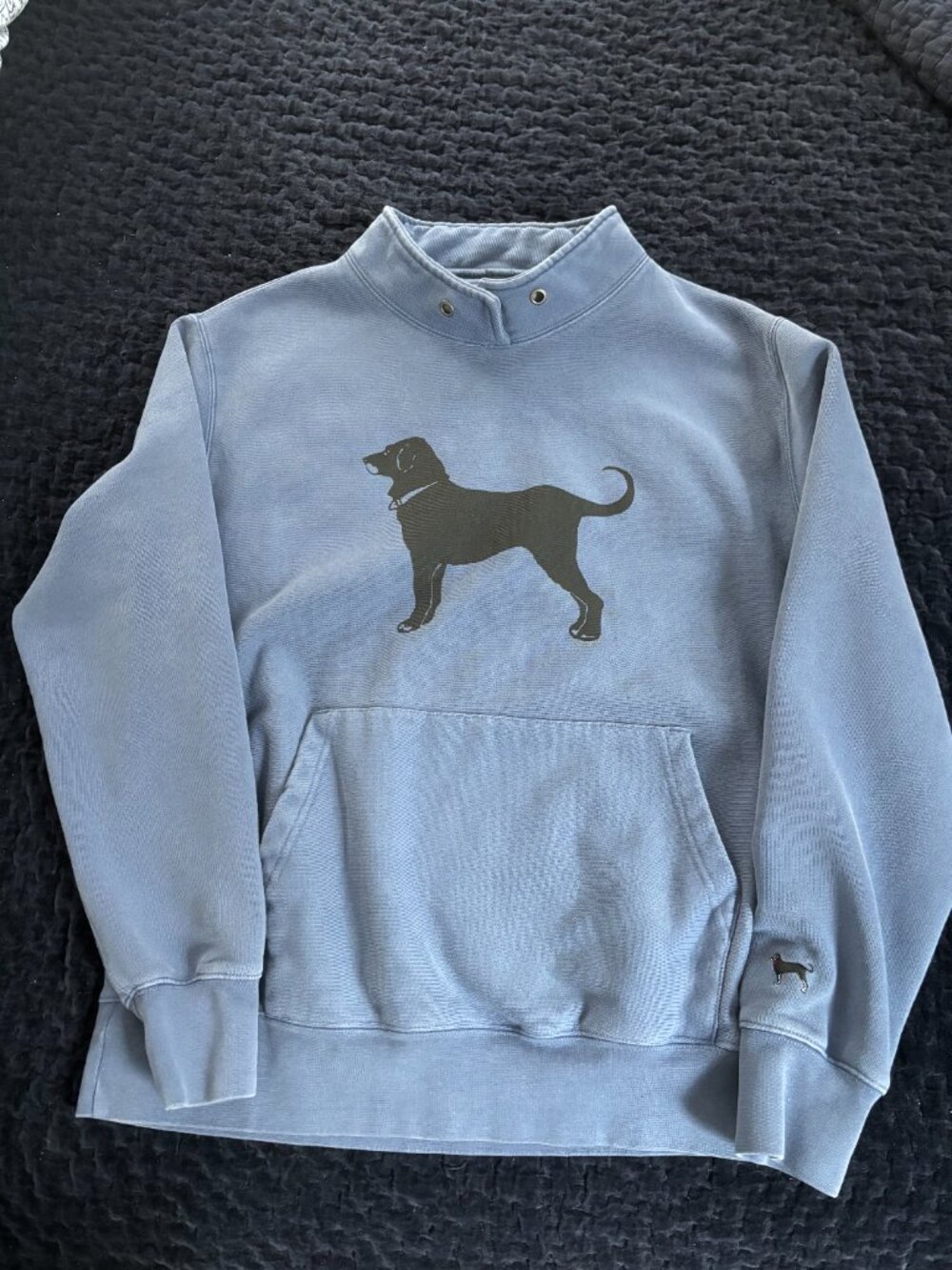 Black Dog Unisex Heavyweight Fisherman - Small